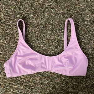 Lavender bikini top